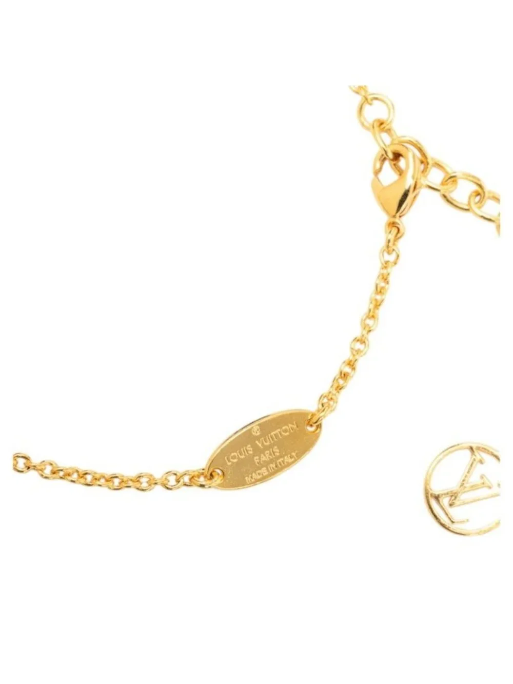 Louis Vuitton Essential V Bracelet Gold Plated